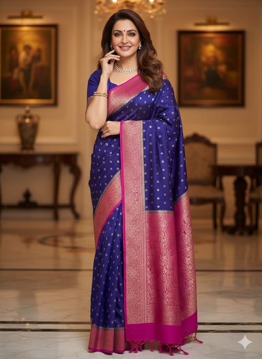Banarasi Warm Soft Silk Saree