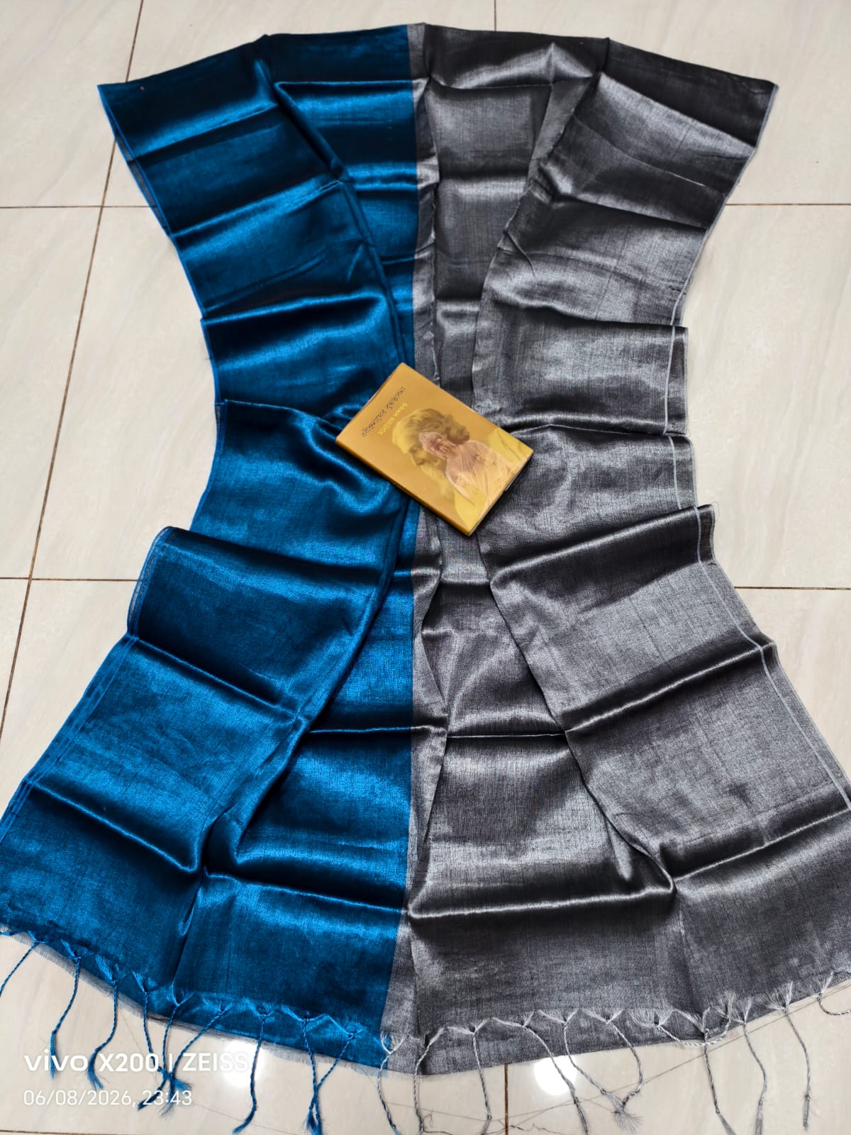 Tissue Cotton Saree