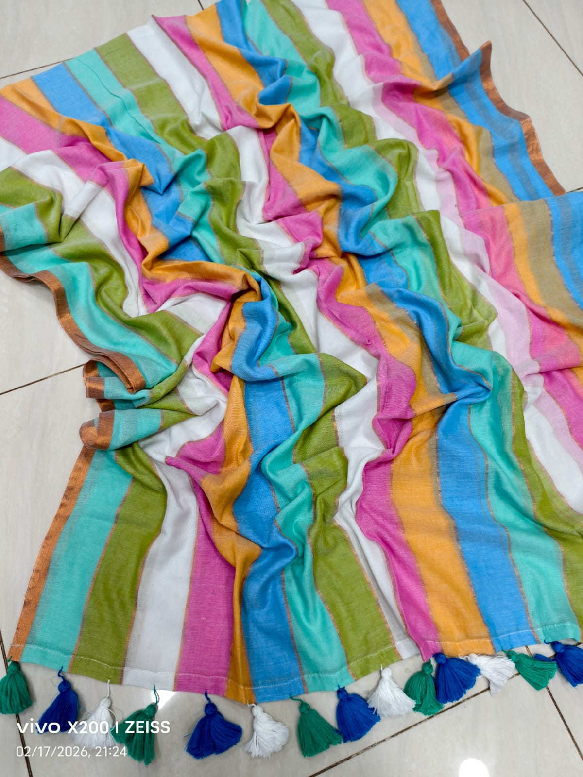Ramdhanu Cotton Saree