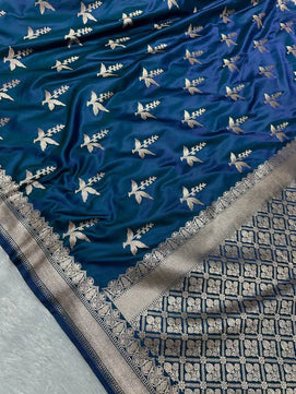 Banarasi Katan Mashru Silk Soft Saree
