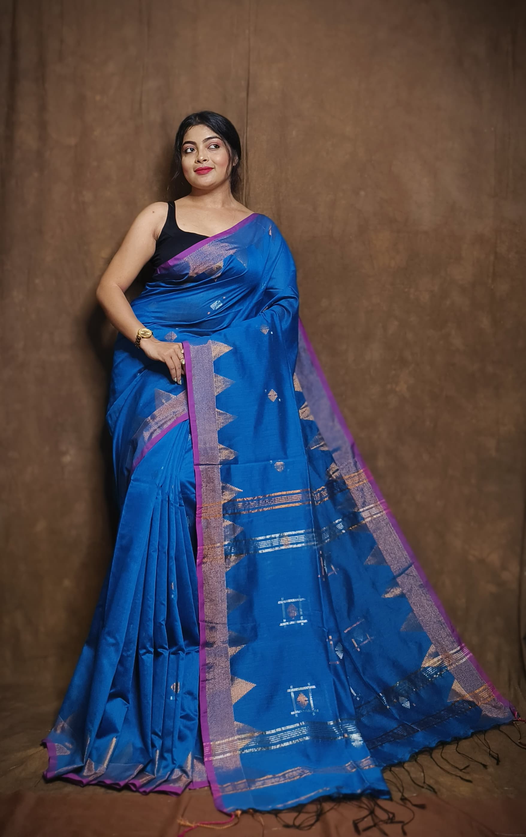 New Handloom Box Saree