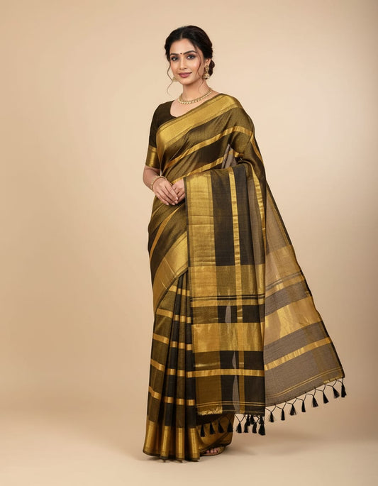 Raga Tissue Cotton Saree