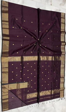 Maheshwari Cotton Silk Handloom Saree