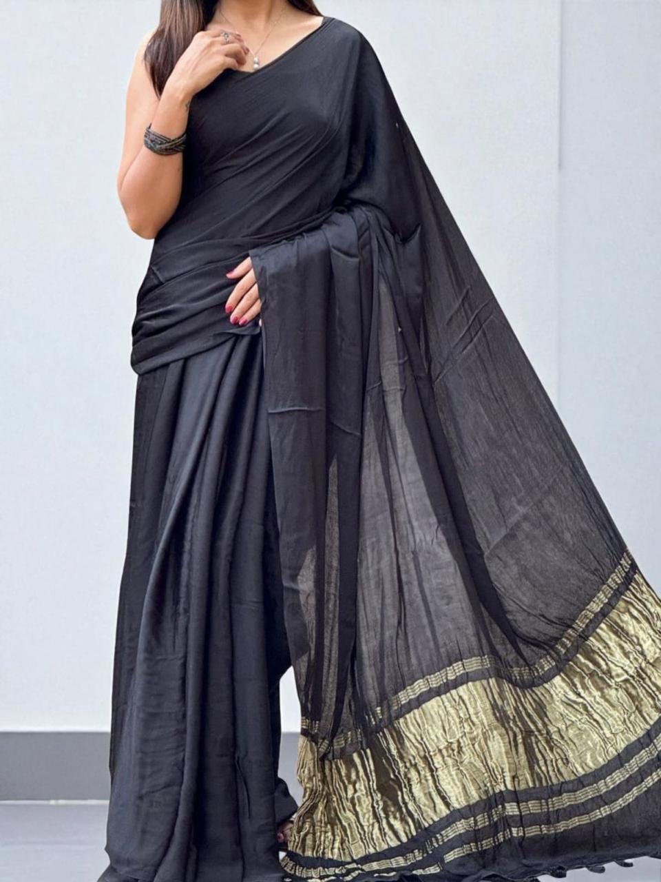 Pure Modal Silk Saree