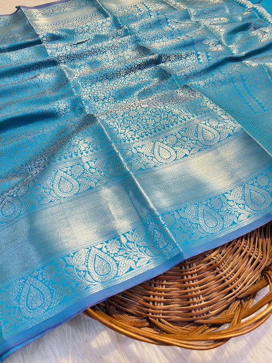 Banarasi Brocade Zari Tanchoi Saree