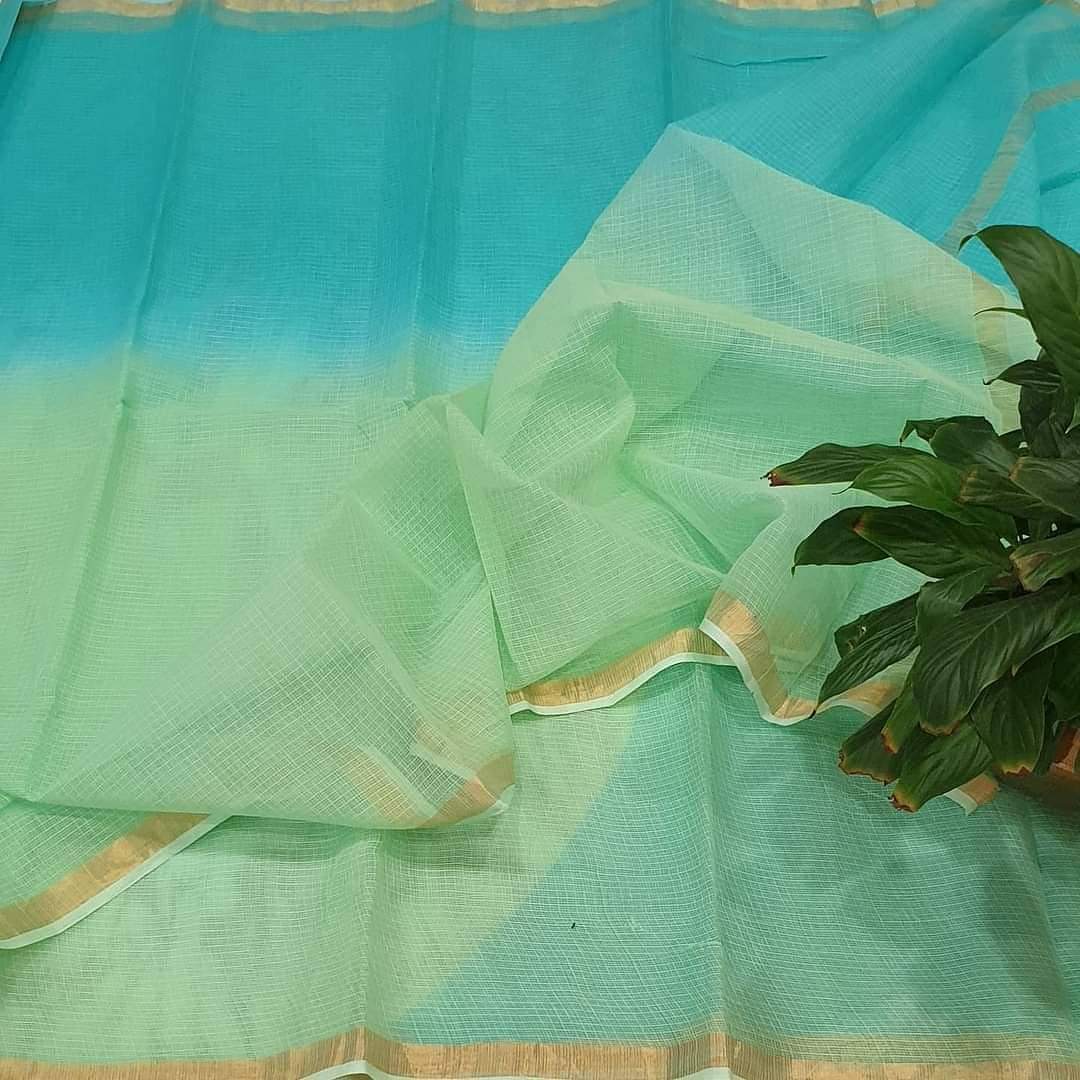 Kota Doria Silk Saree