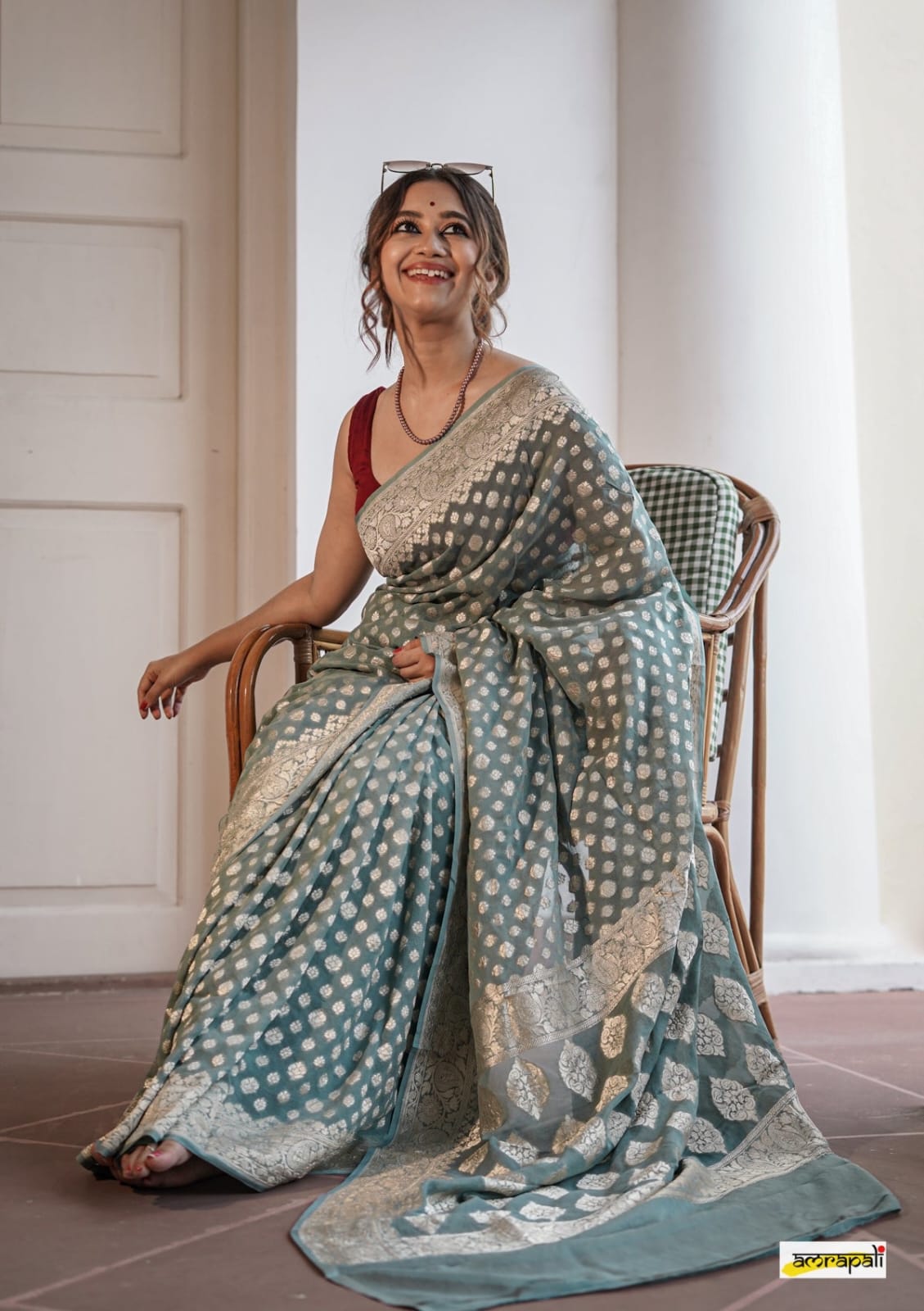 Raw Mango Silk Saree