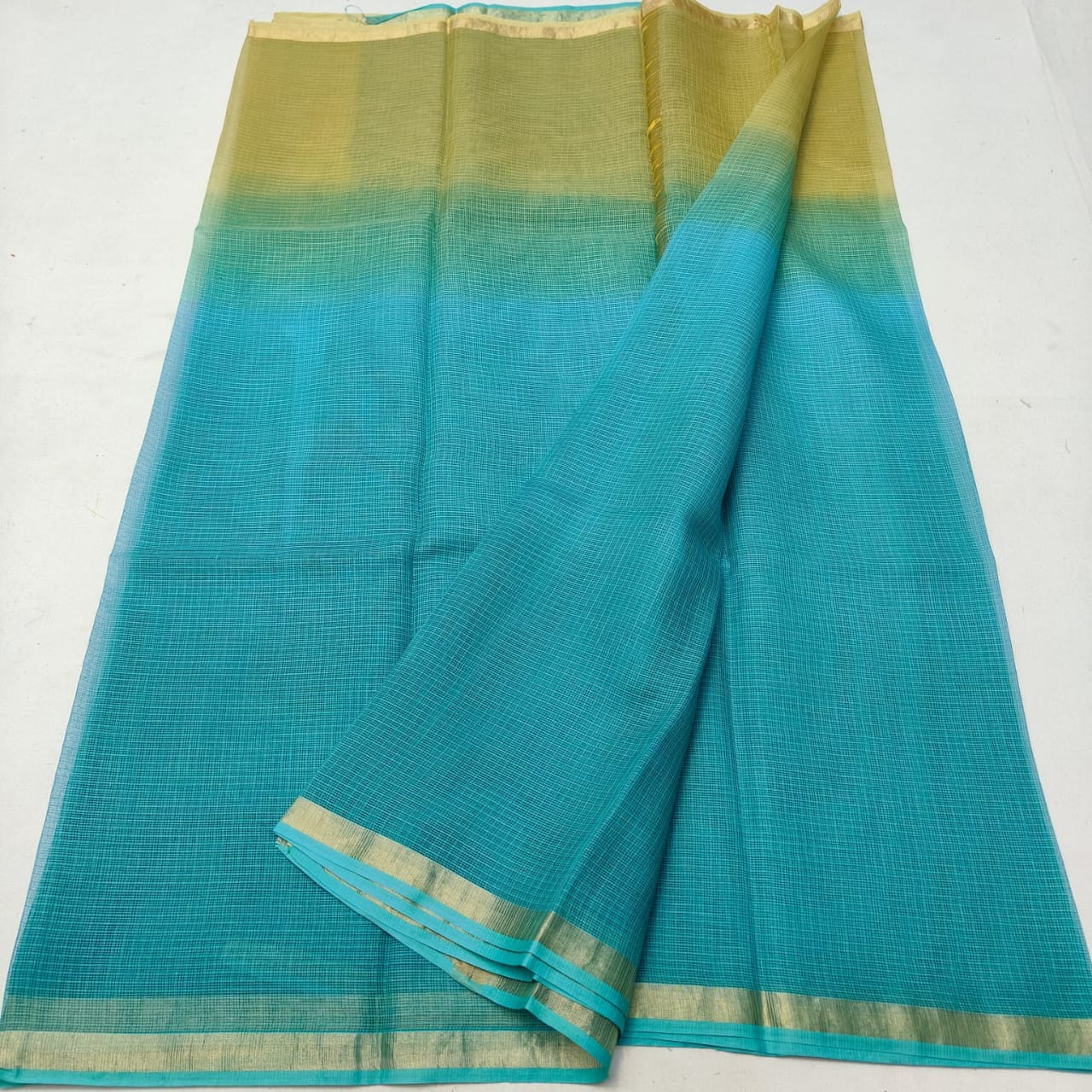 Kota Doria Silk Saree
