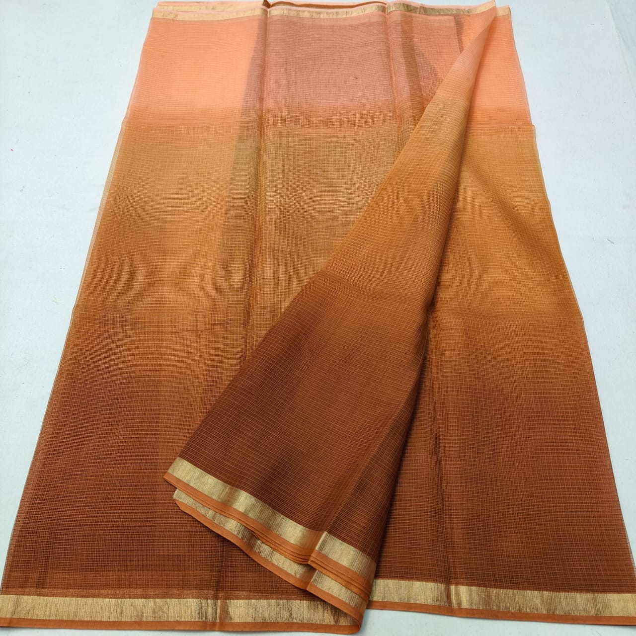 Kota Doria Silk Saree