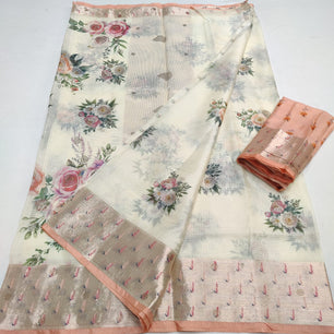 Kota Doria Soft Silk Saree