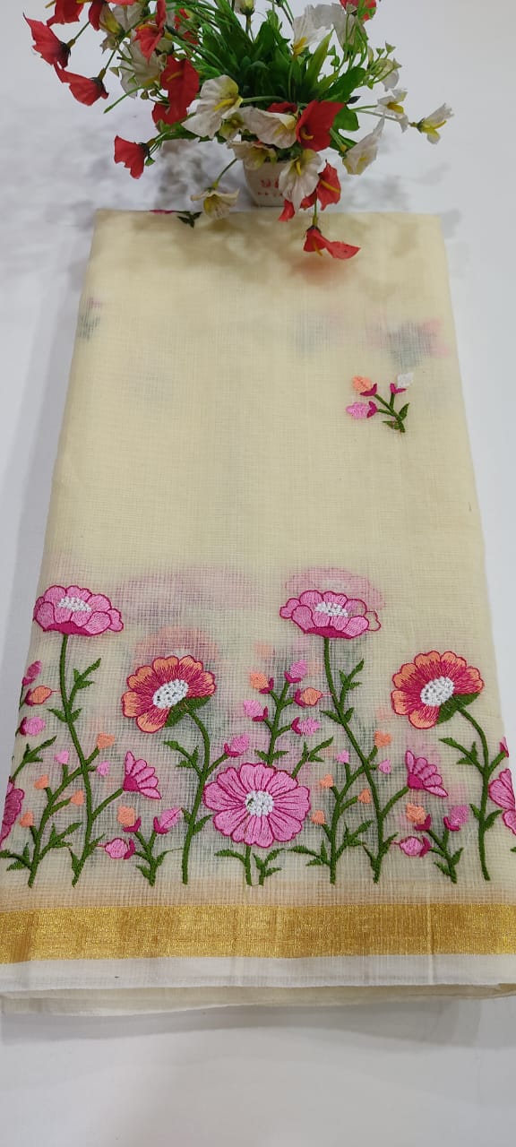 Kota Doria Silk Saree