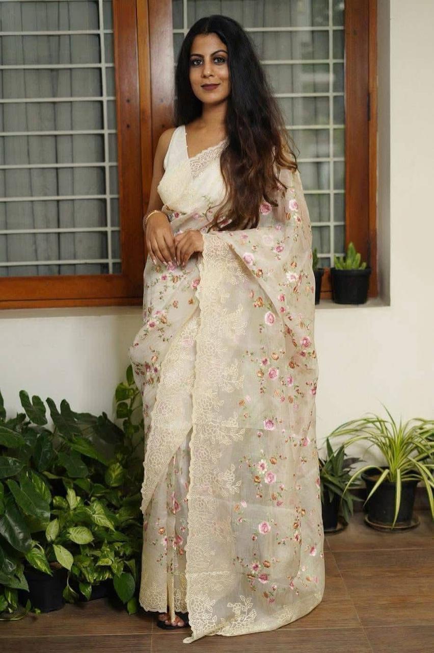 Banarasi Organza Saree