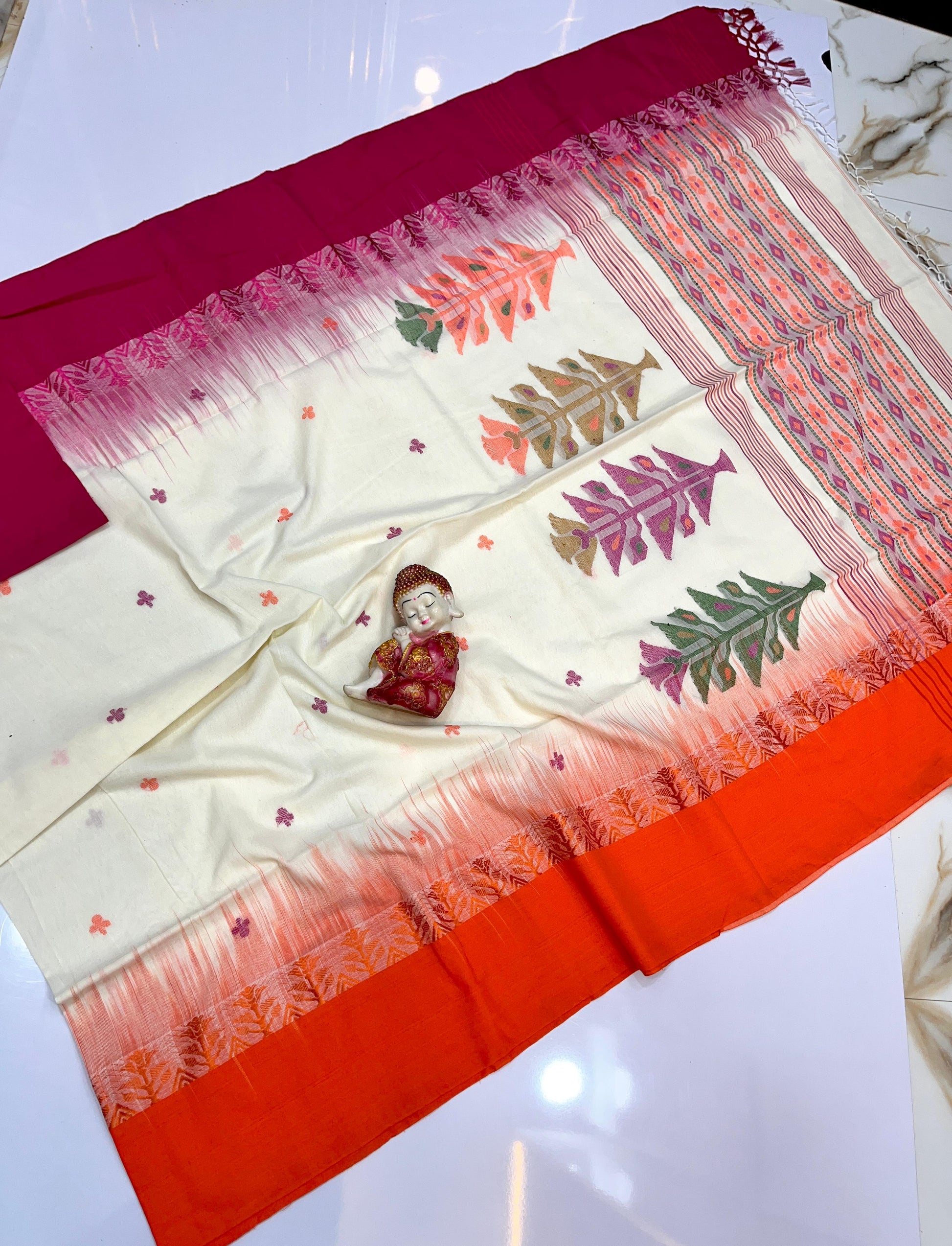 Pure Cotton Handwoven Kotki Saree