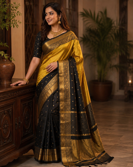 Banarasi Katan Soft Silk Saree
