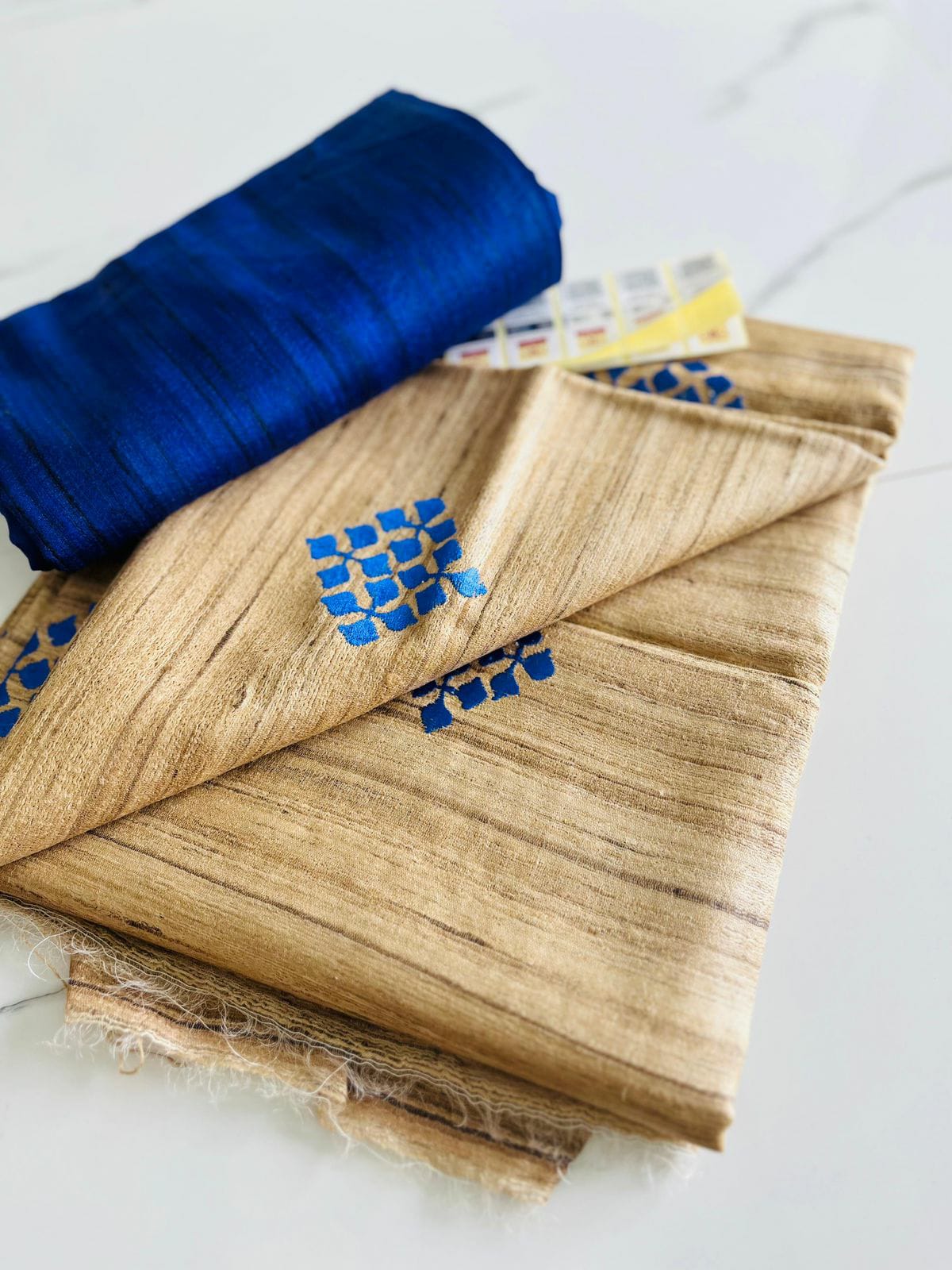Tussar Ghicha Silk Saree
