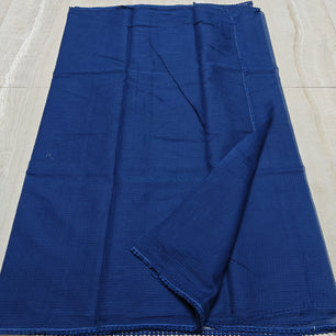 Kota Doria Saree with Crochet Lace