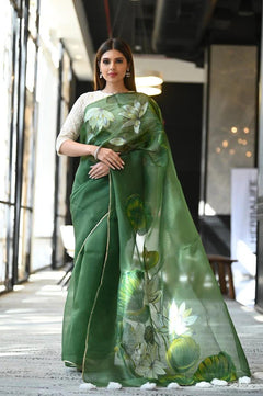 Pure Organza Silk Saree
