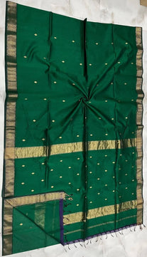 Maheshwari Cotton Silk Handloom Saree