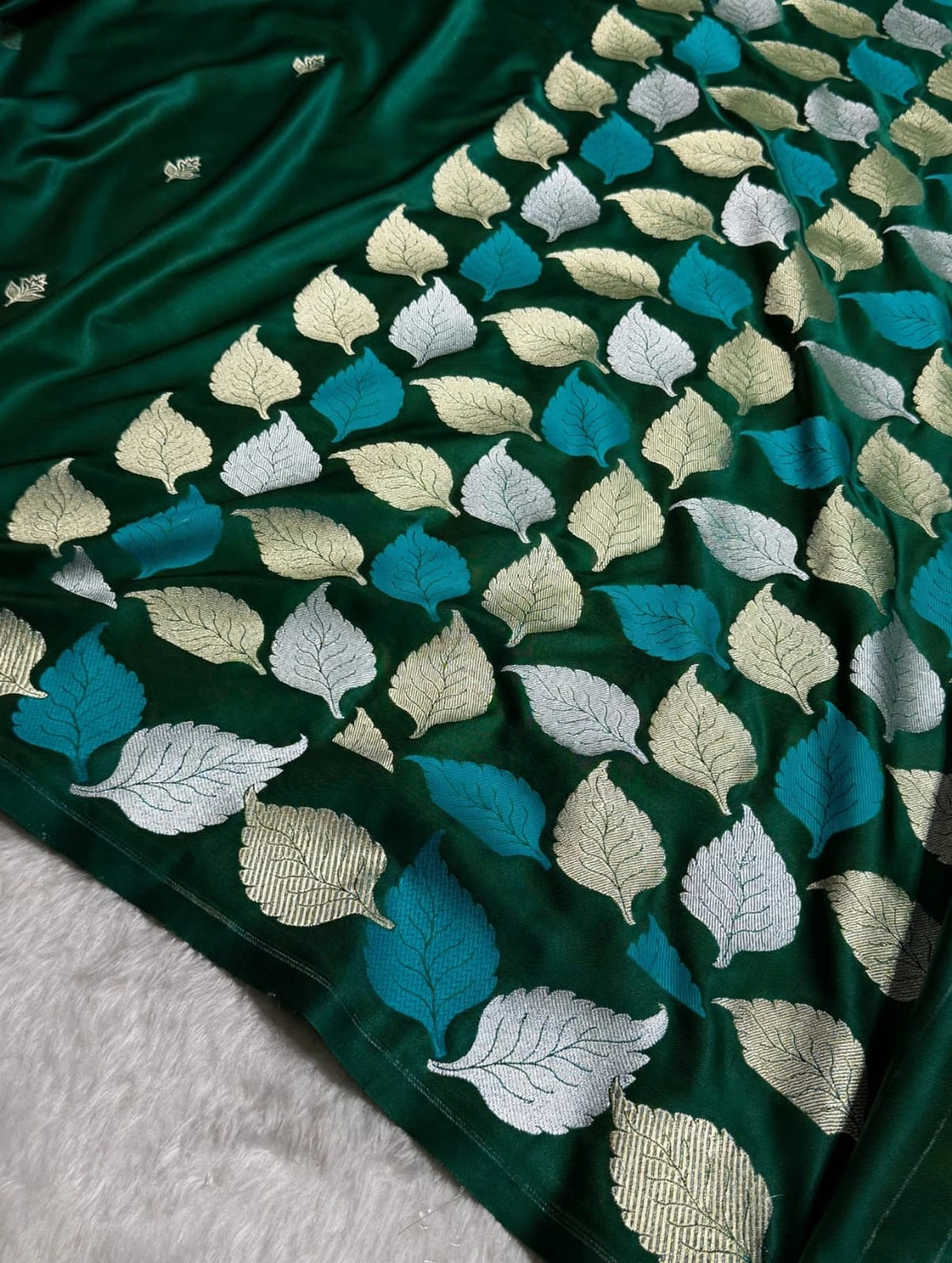 Mashru Katan Silk Saree