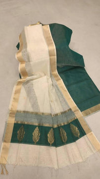 Handloom Maheshwari Soft Cotton Silk Saree