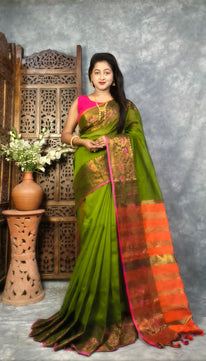 Maheshwari Cotton Silk Saree