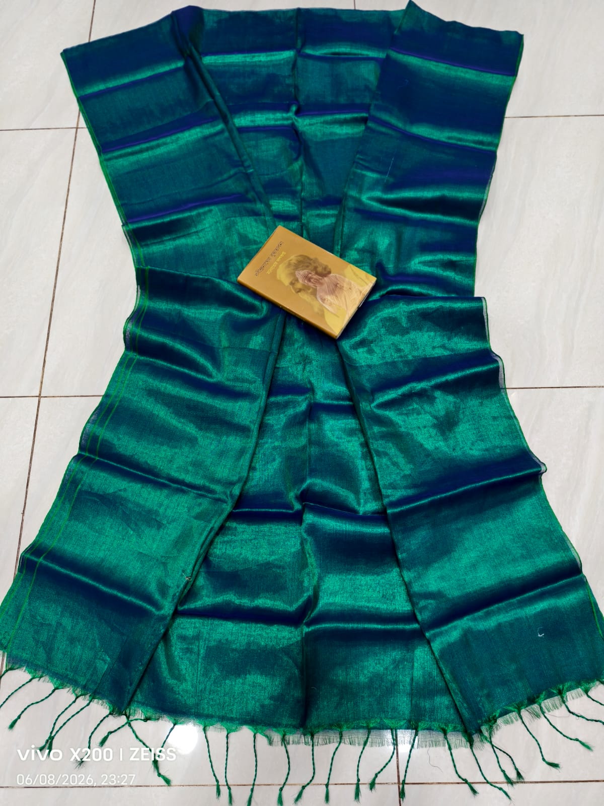 Tissue Cotton Saree