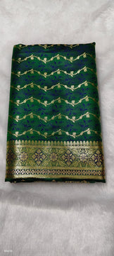 Katan Brocade Silk Saree