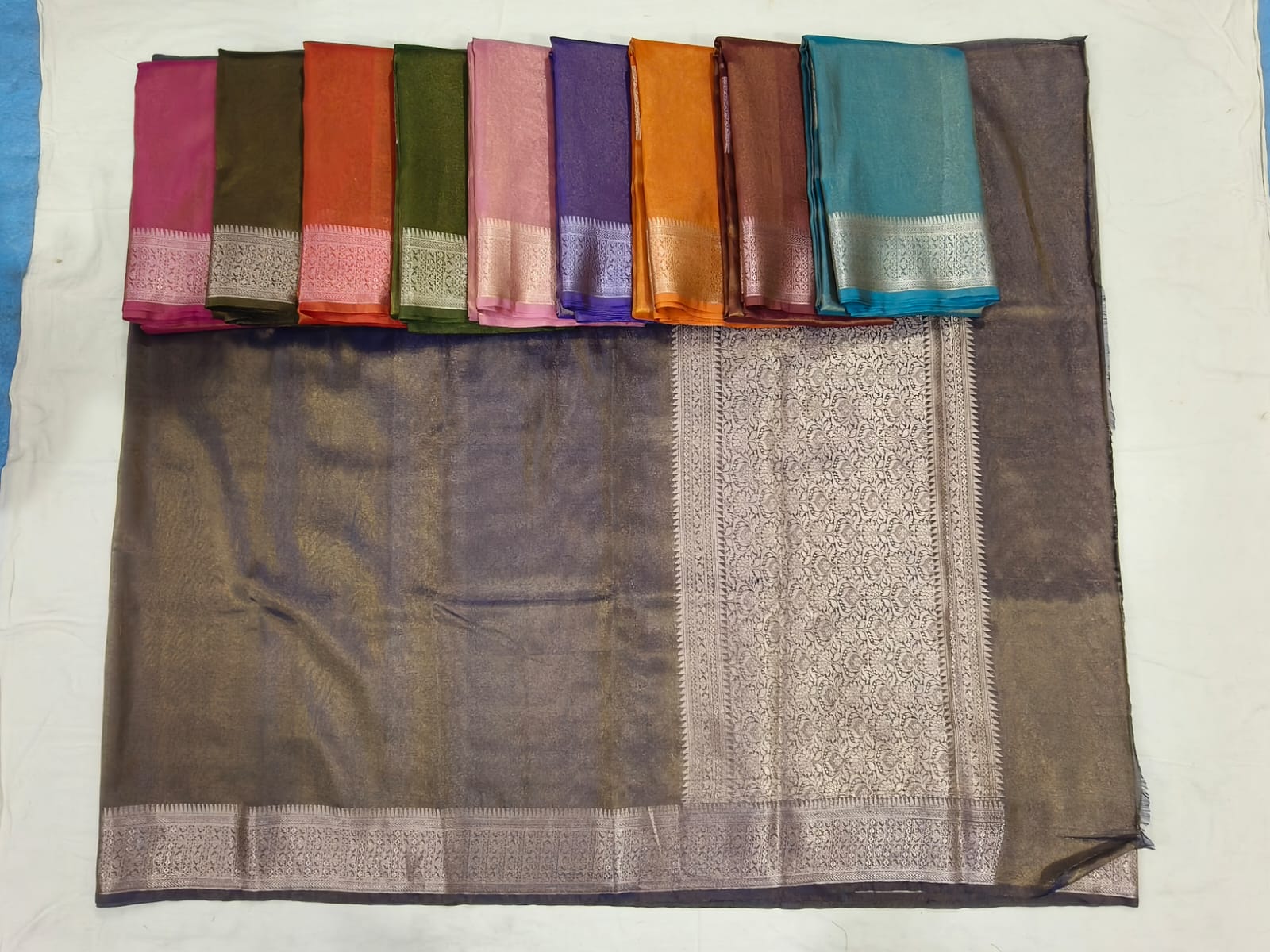 Katan Tissue Silk Saree