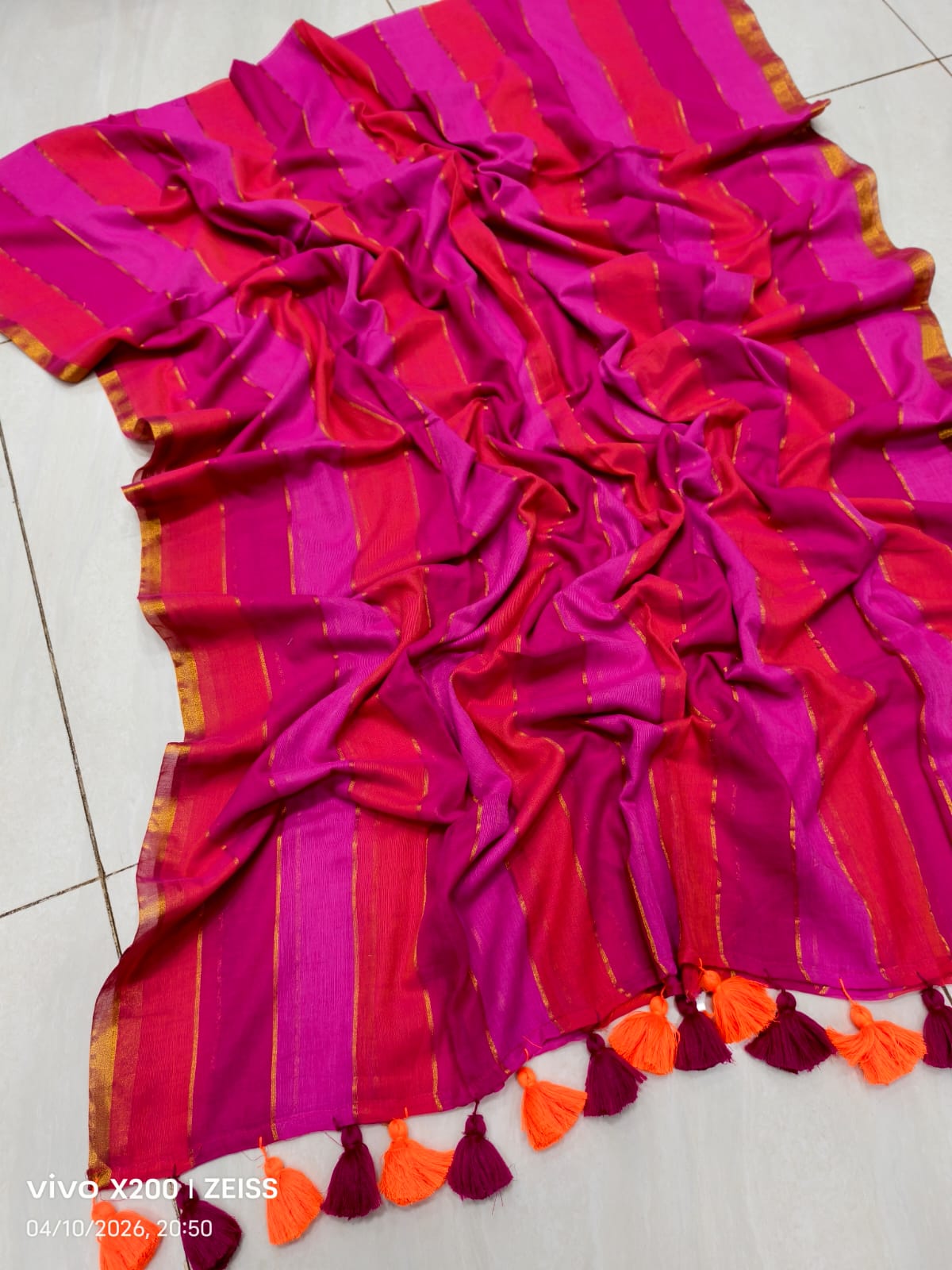 Ramdhanu Cotton Saree
