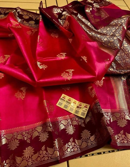 Premium Viscose Silk Sare