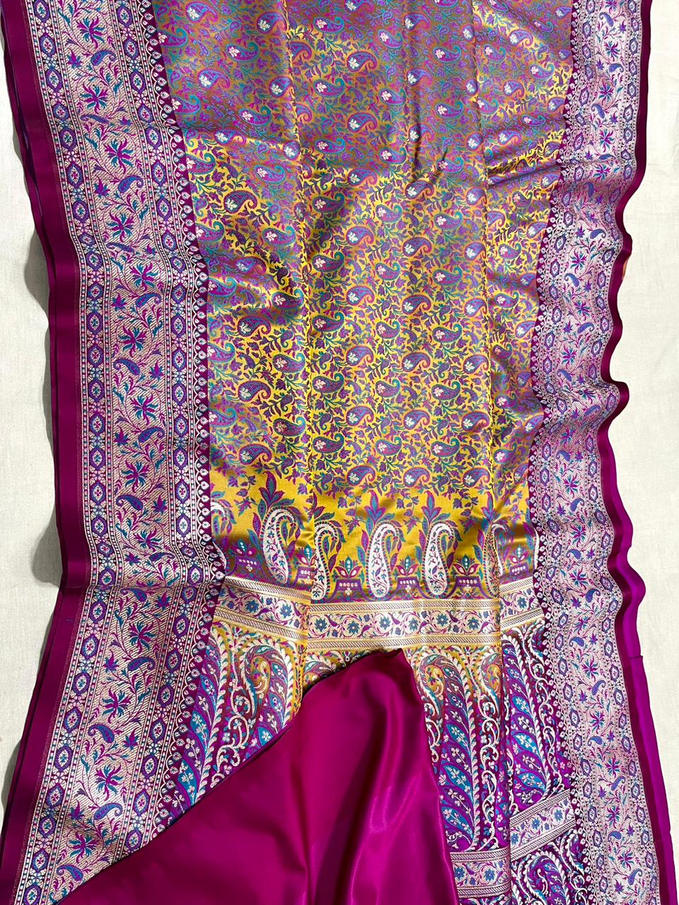 Banarasi Pure Jamawar Silk Saree
