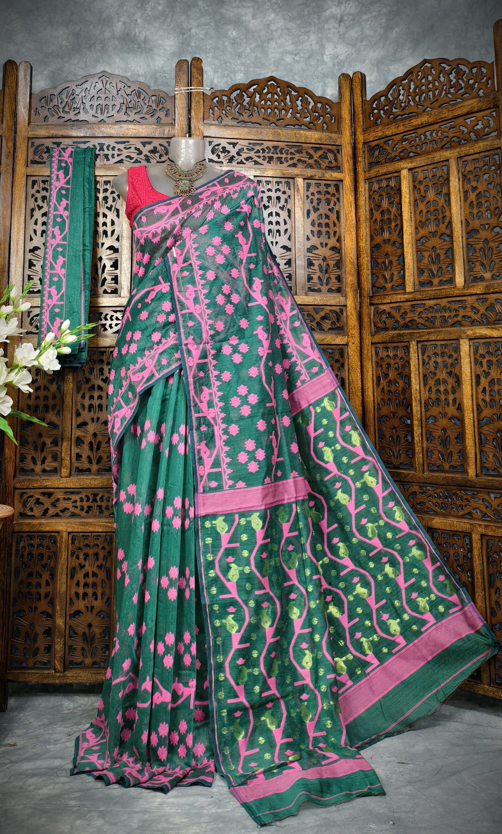 Premium Quality Soft Jamdani Saree
