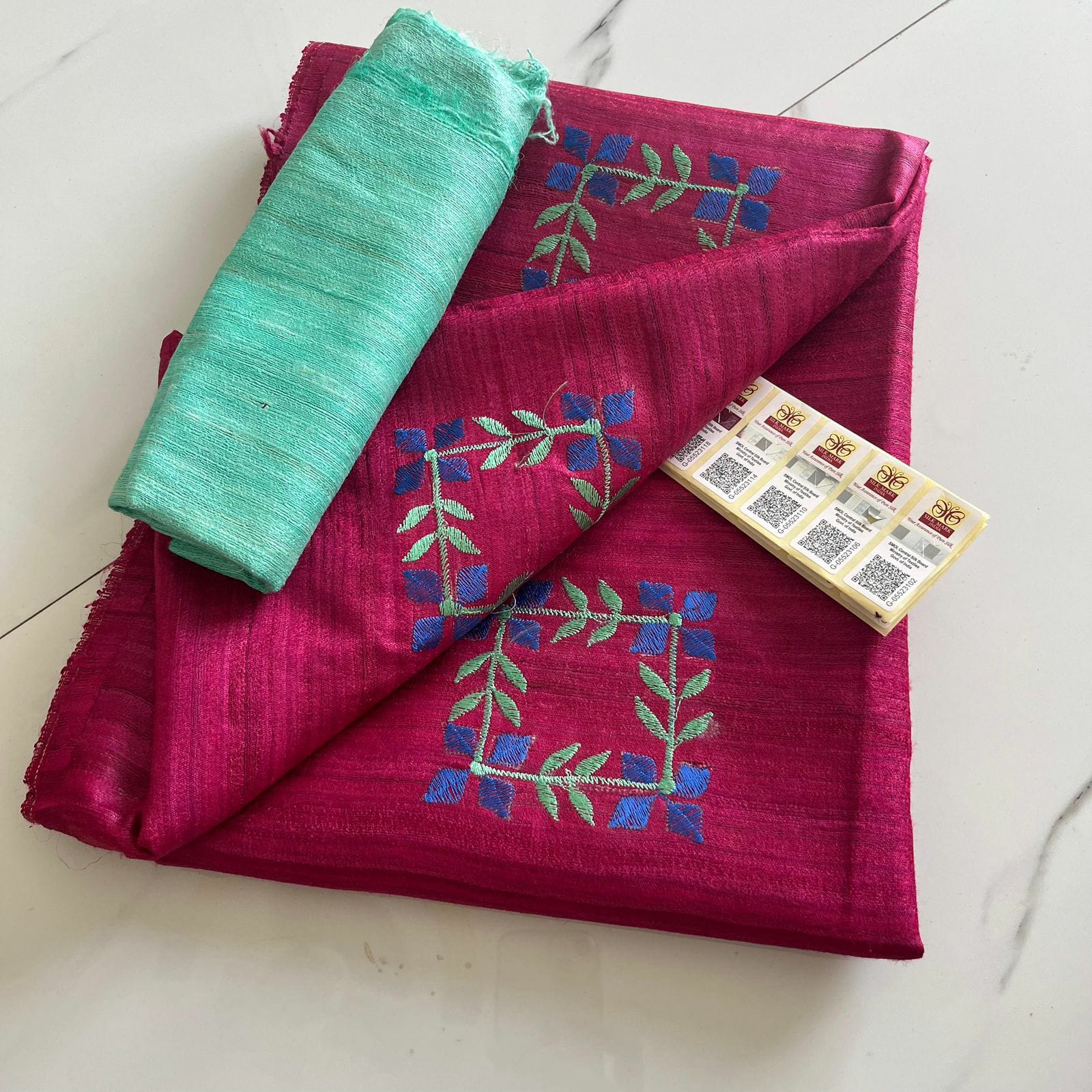 Tussar Ghicha Silk Saree
