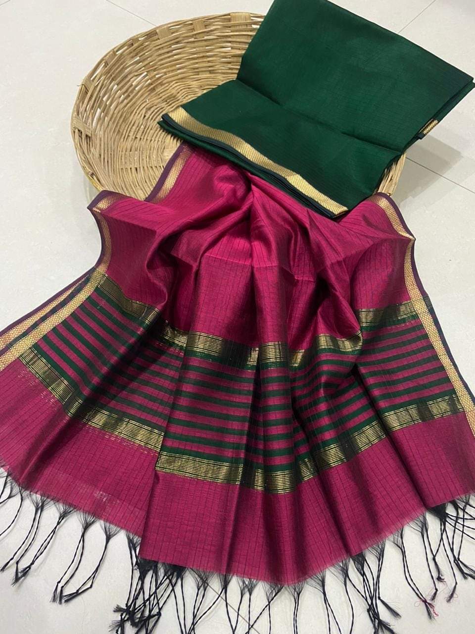 Maheshwari Soft Silk Saree