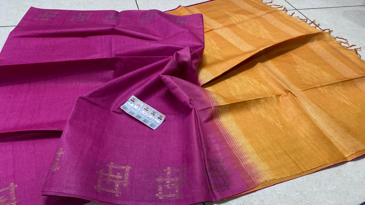 Pure Tussar Silk Saree