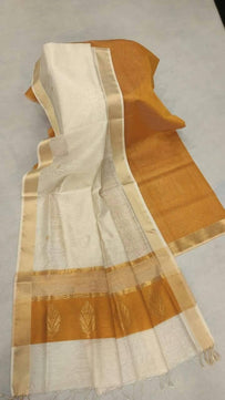 Handloom Maheshwari Soft Cotton Silk Saree