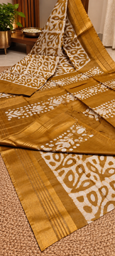 Exclusive Linen Maheshwari Saree