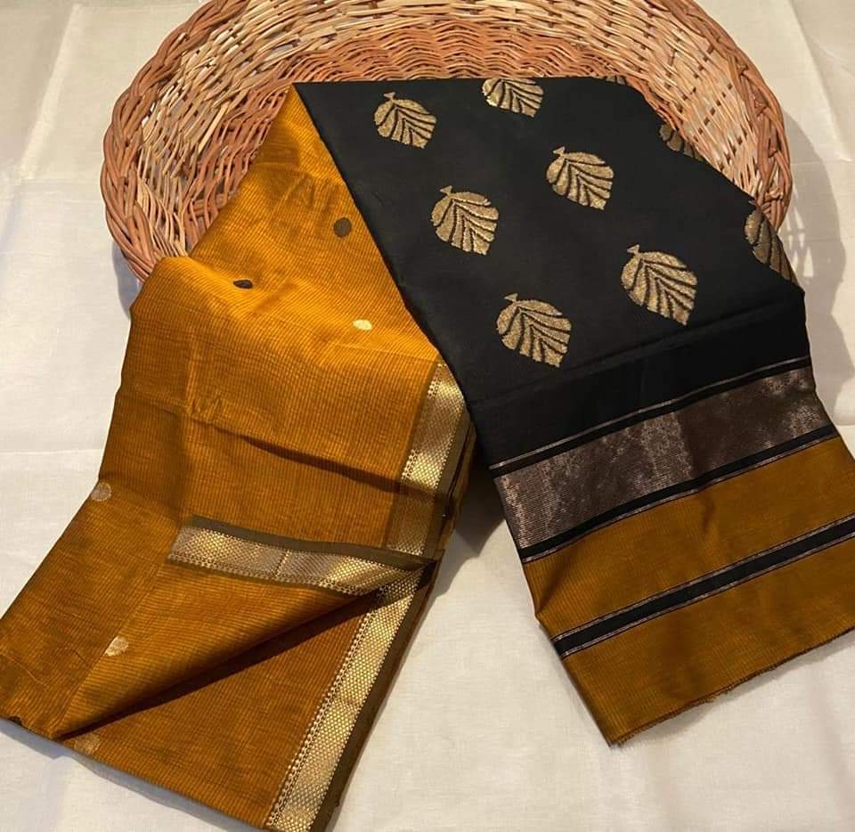 Maheshwari Cotton Silk Saree