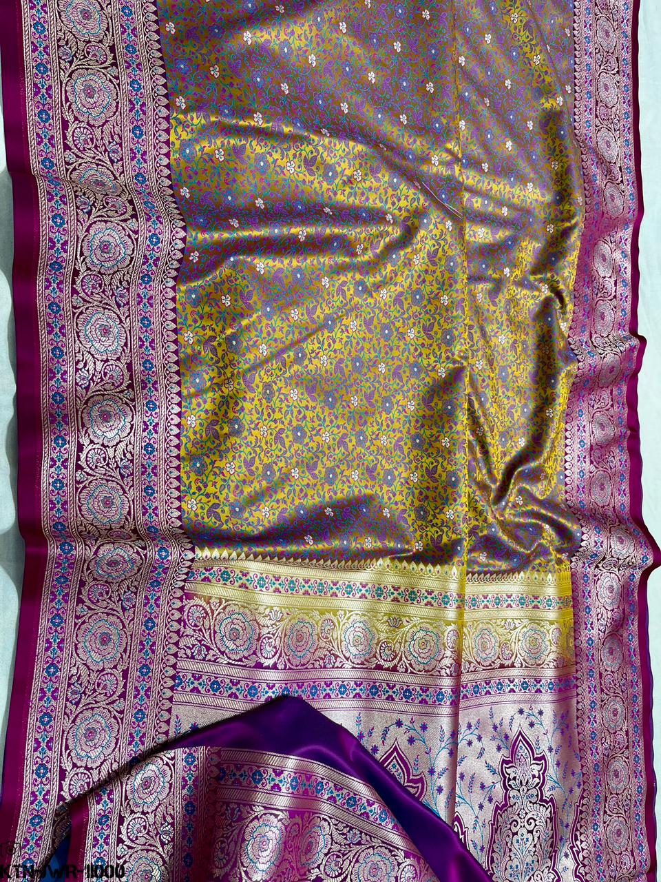 Banarasi Katan Jamawar Silk Saree