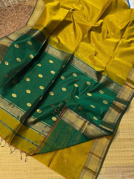Maheshwari Cotton Silk Saree