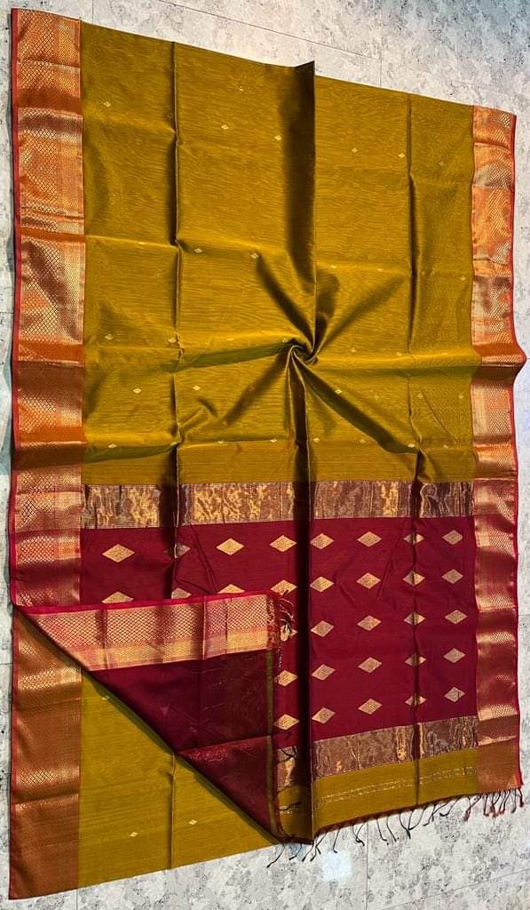 Handloom Maheshwari Saree