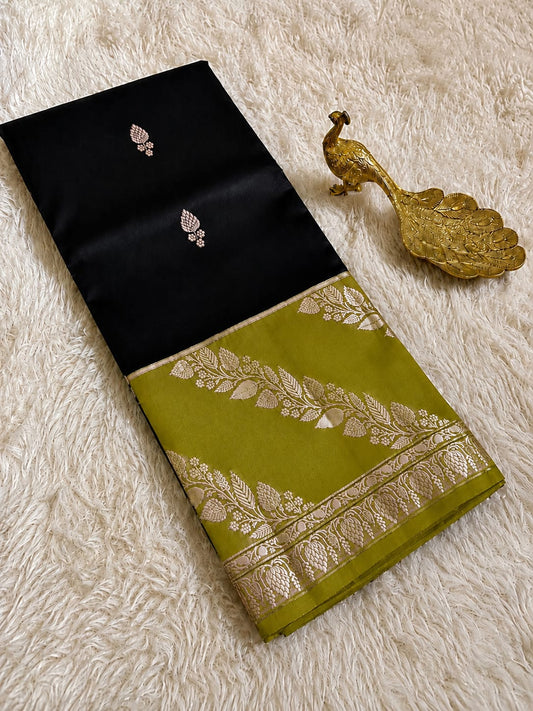 Raw Mango Premium Katan Silk Saree