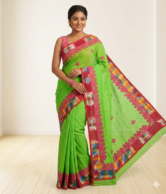 Kota Resham Applique Saree