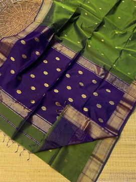 Maheshwari Cotton Silk Saree