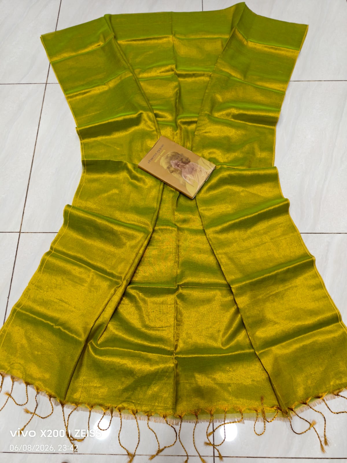 Tissue Cotton Saree