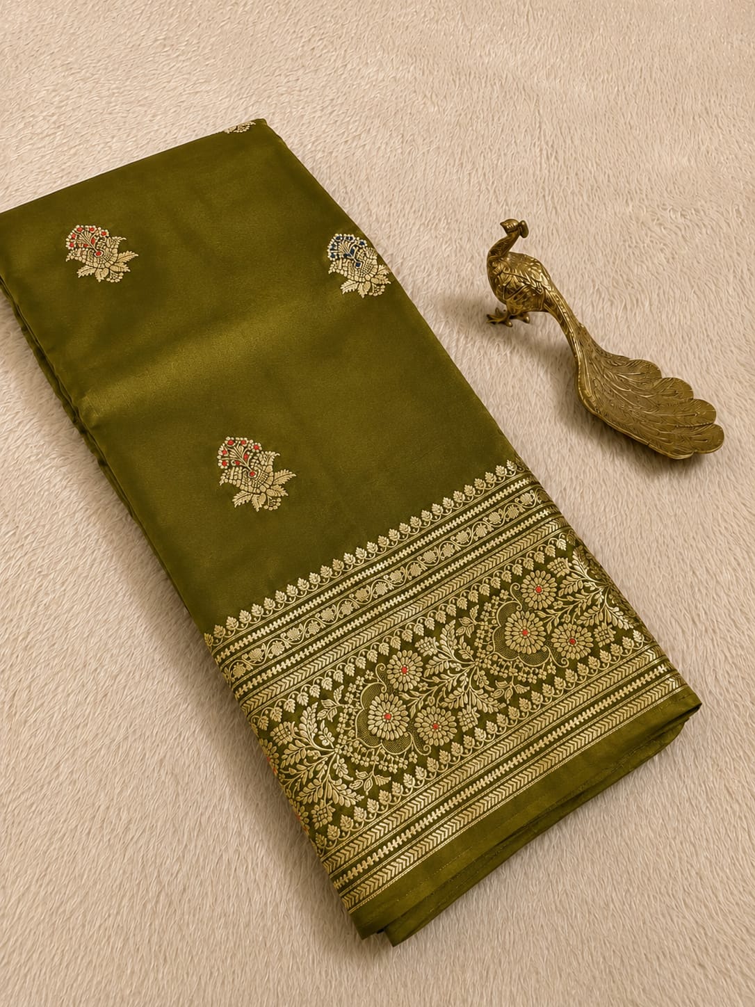 Raw Mango Premium Katan Silk Saree