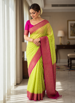 Banarasi Warm Soft Silk Saree