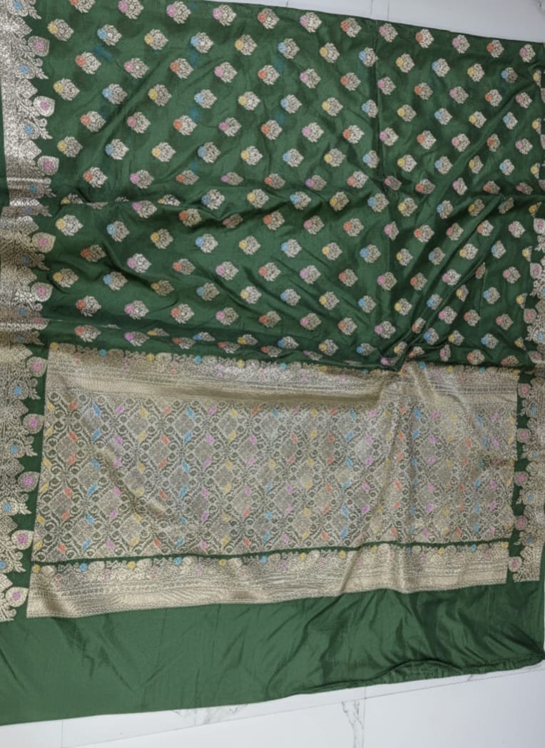 Raw Mango Silk Saree