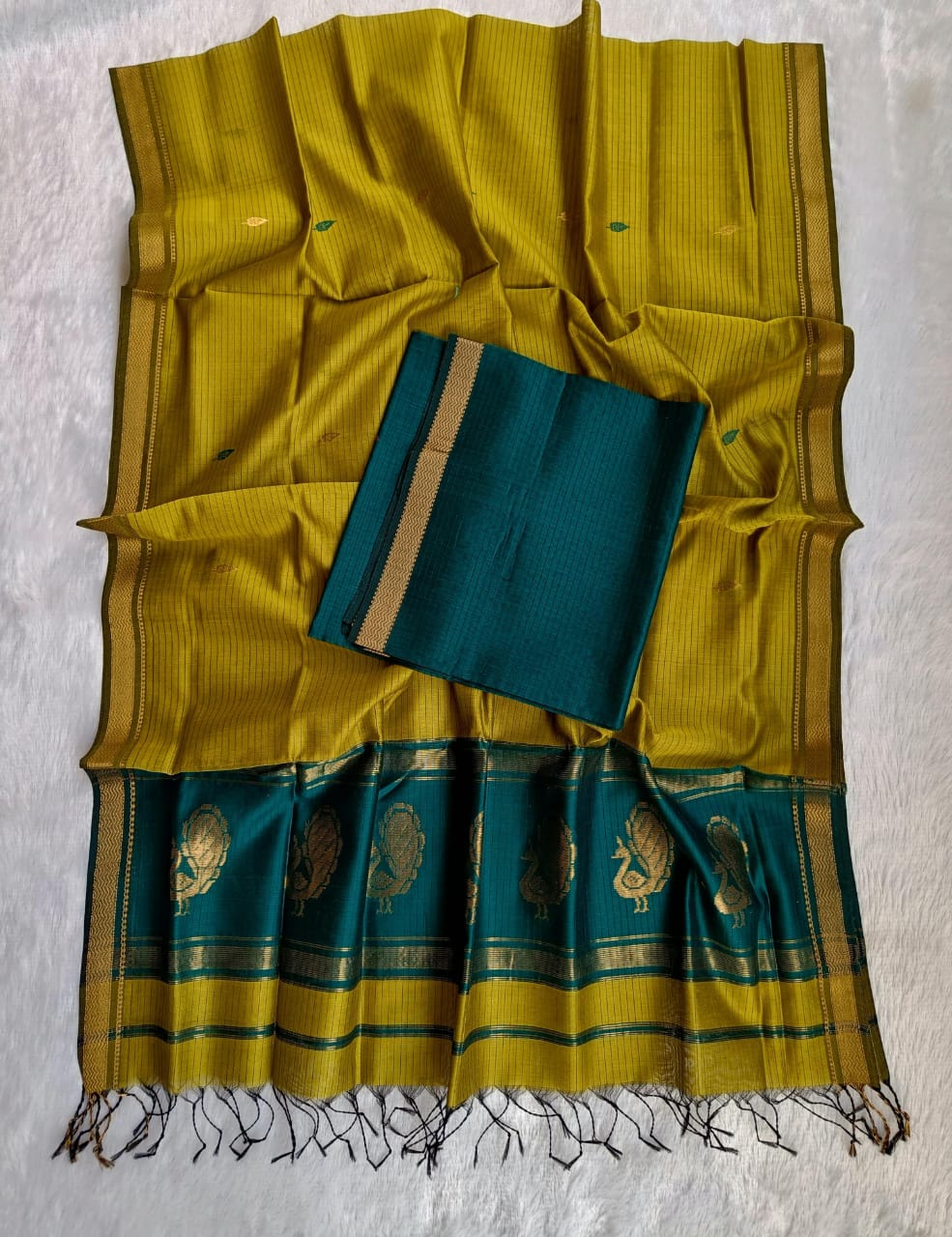 Maheshwari Soft Cotton Silk Saree