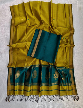 Maheshwari Soft Cotton Silk Saree